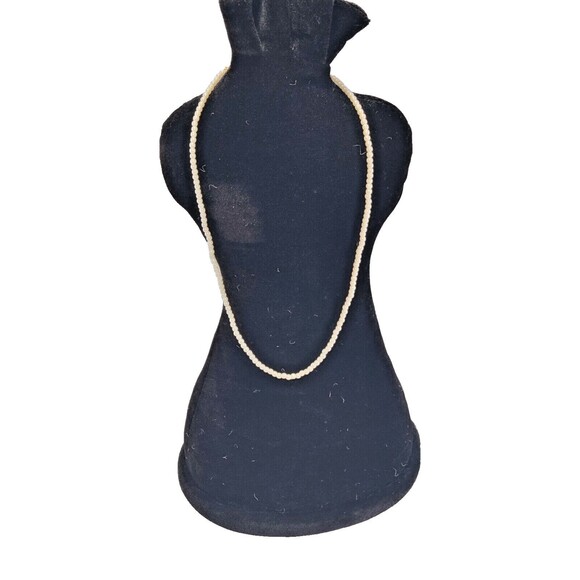 Dainty Small Faux Pearl Beaded Necklace Collar Classic Simple Vintage - Picture 2 of 6